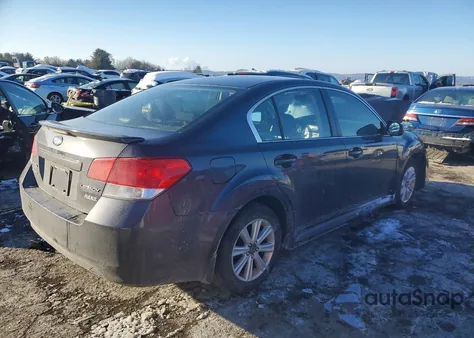 2011 Subaru Legacy 2.5I Premium z USA, uszkodzony, nr VIN 4S3BMBG66B3225642